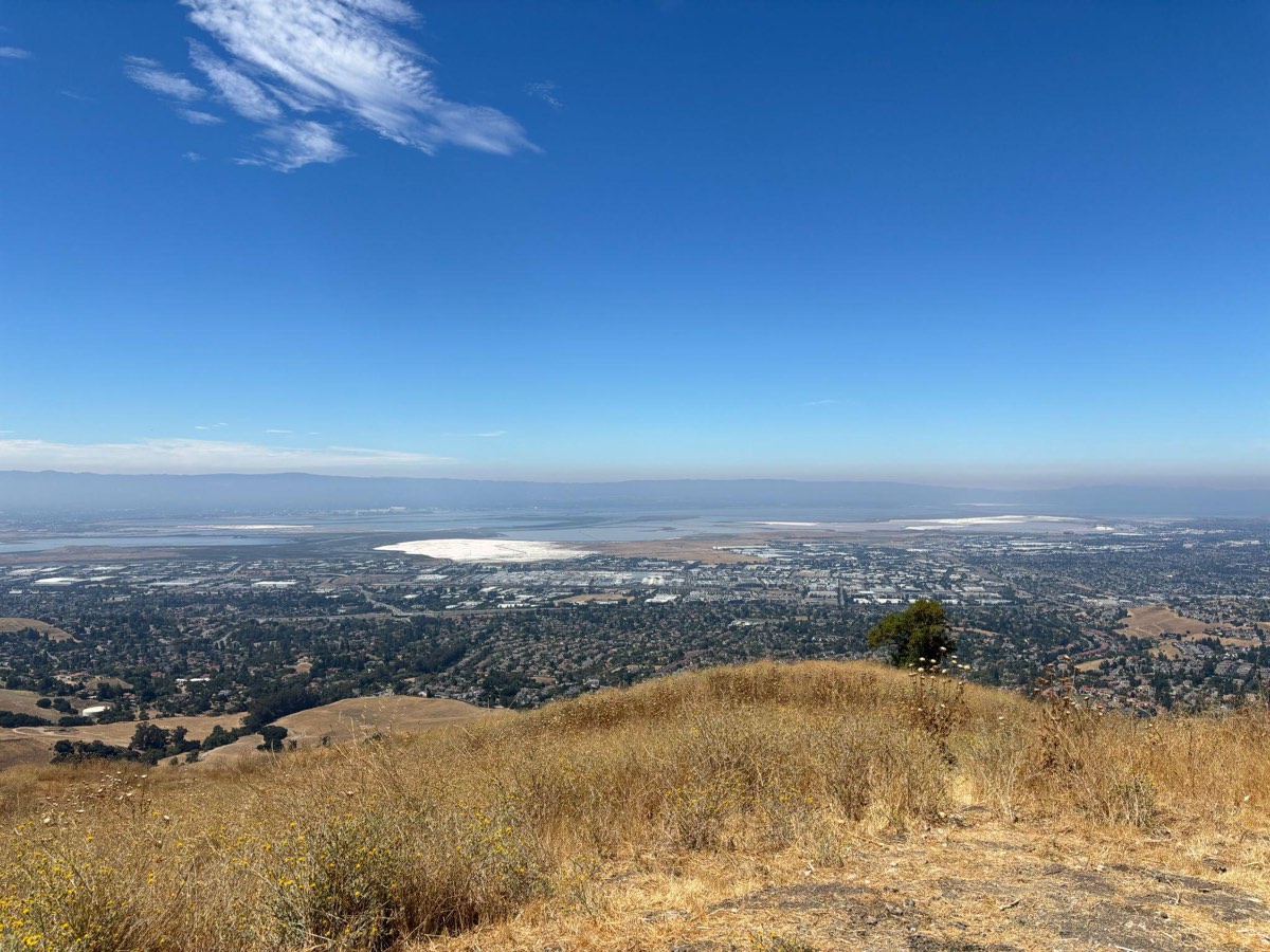The climb up Mission Peak