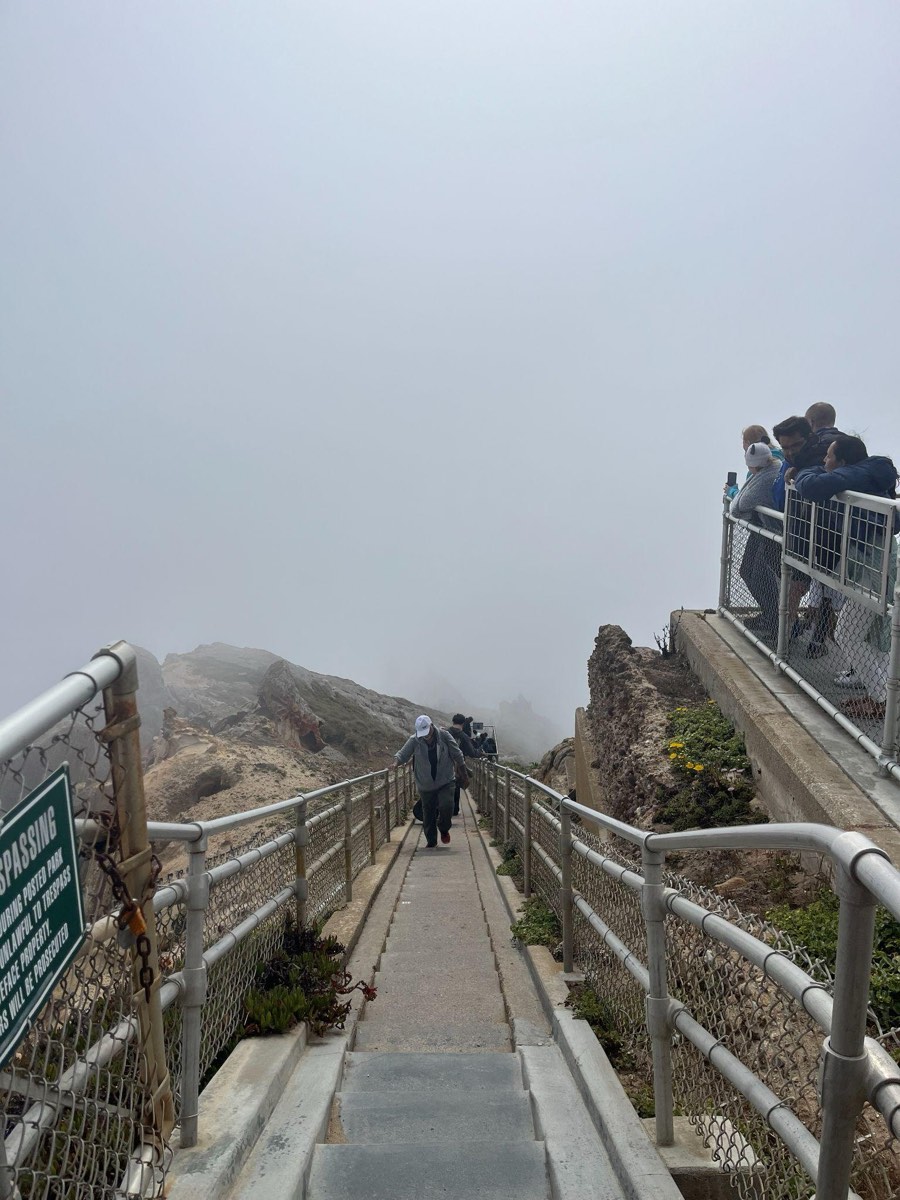 Fog at the Point Reyes Lighthouse